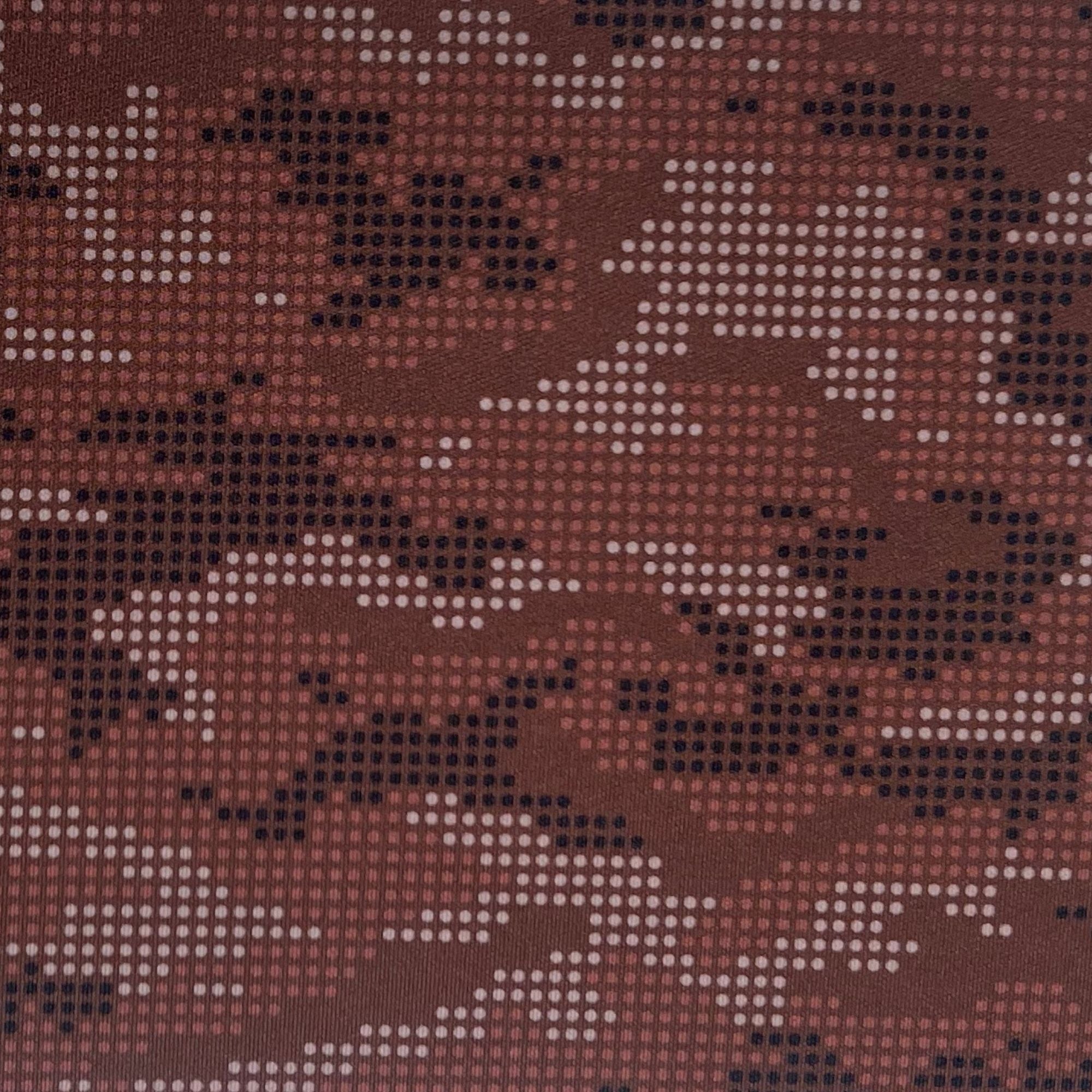 Digital Camo Maroon