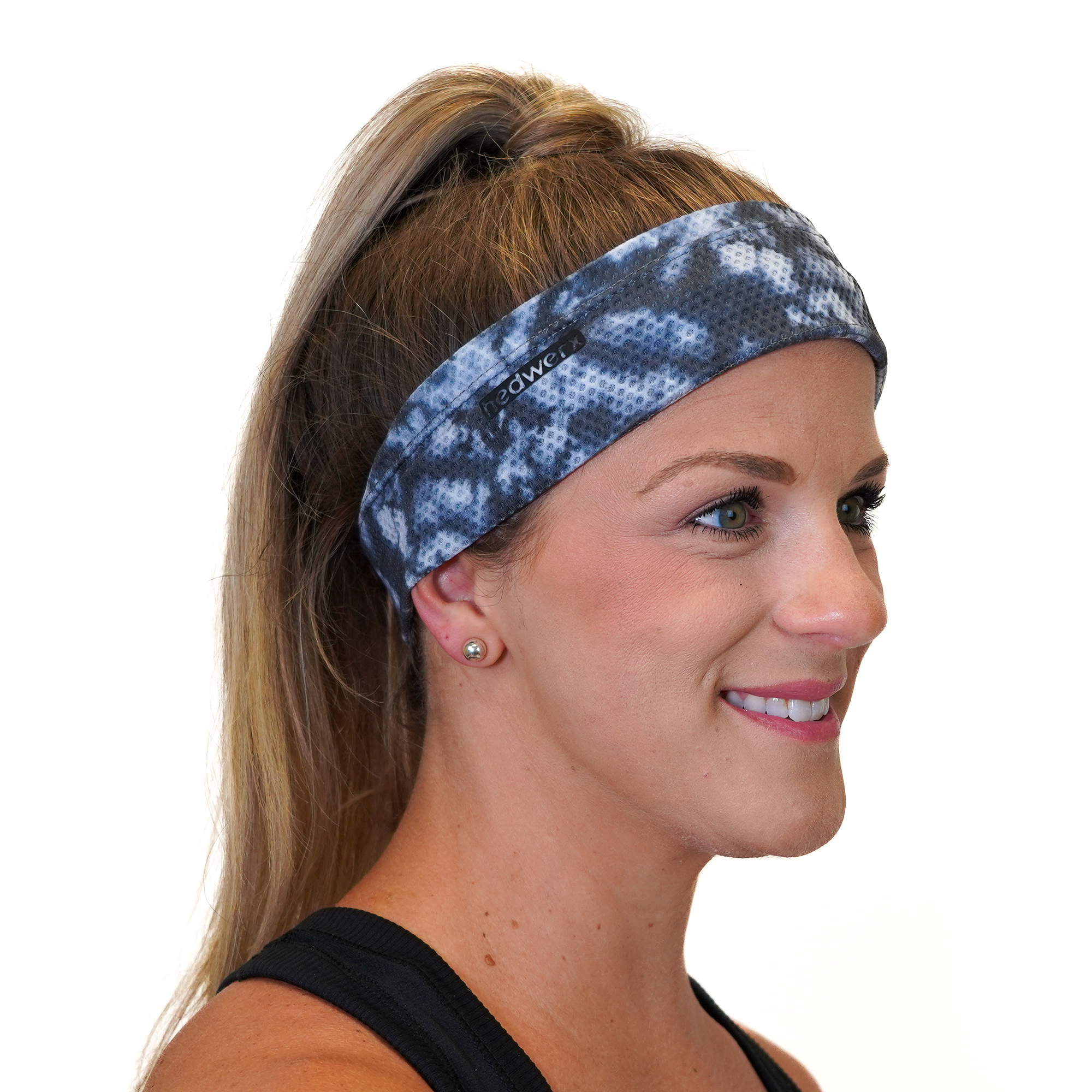 Tie Dye Black Mesh