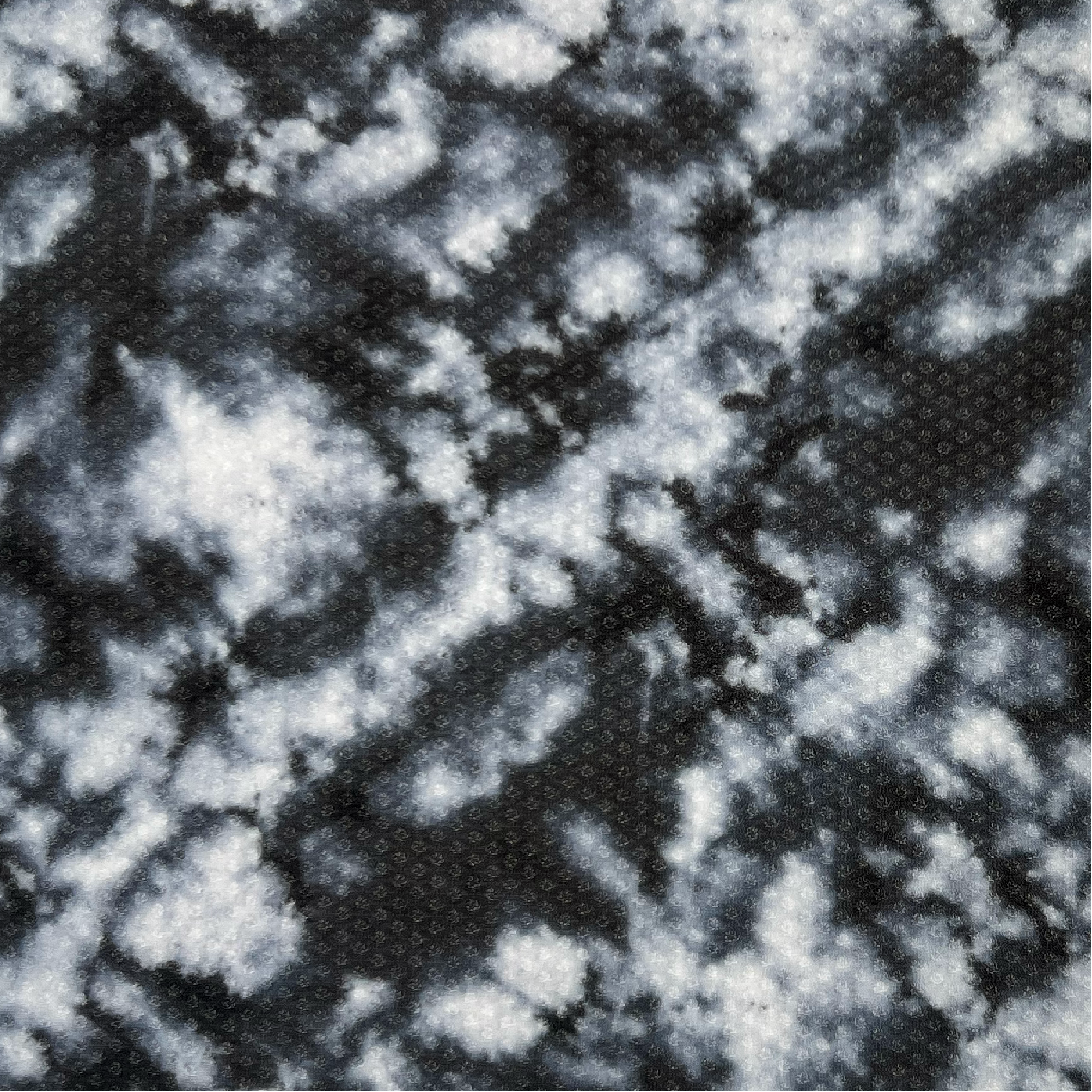 Tie Dye Black Mesh