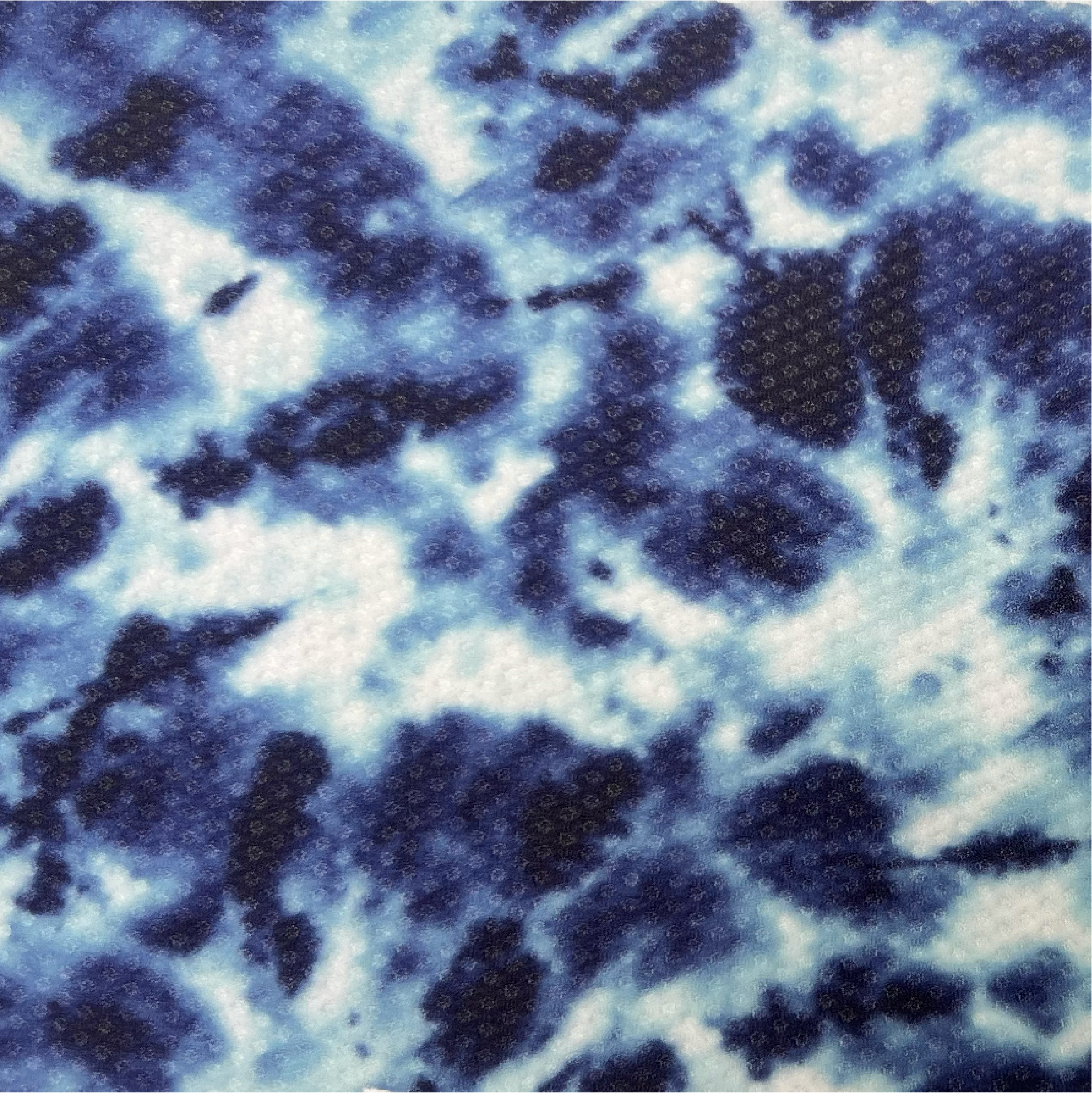Tie Dye Midnight Blue Mesh