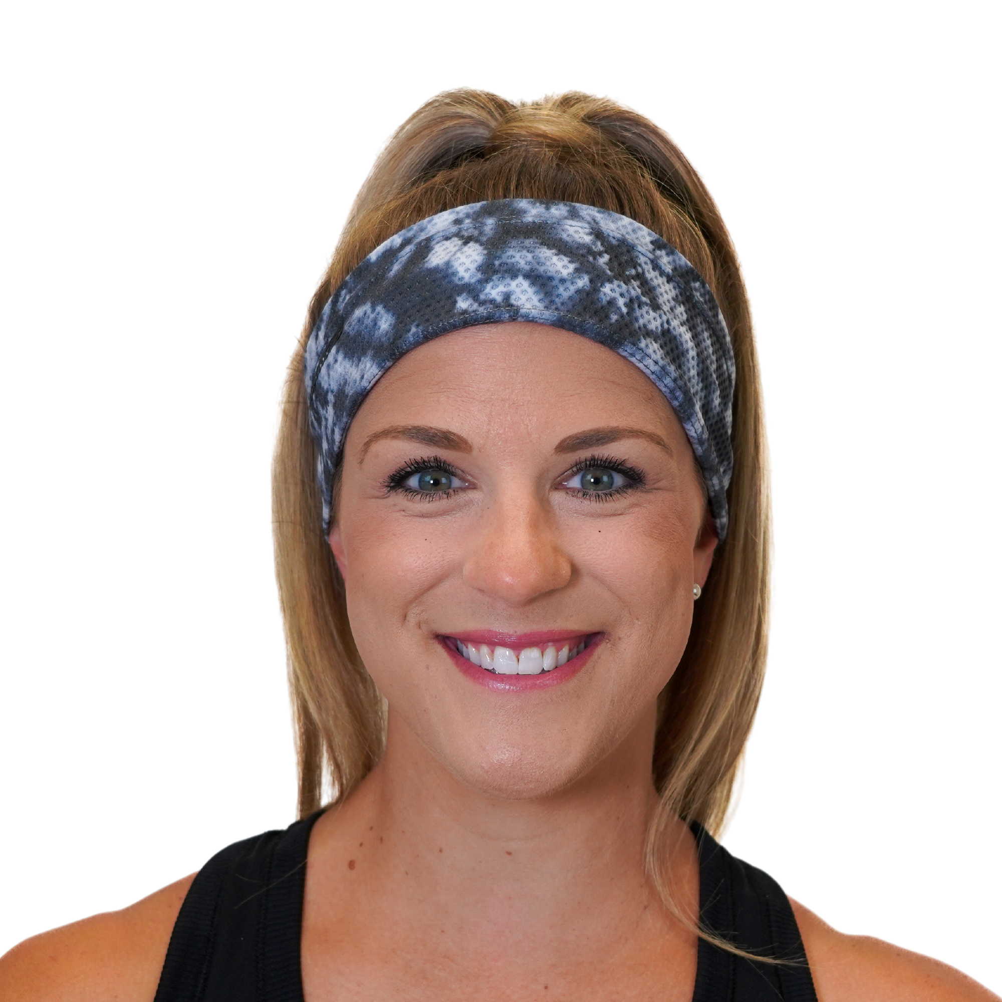 Tie Dye Black Mesh