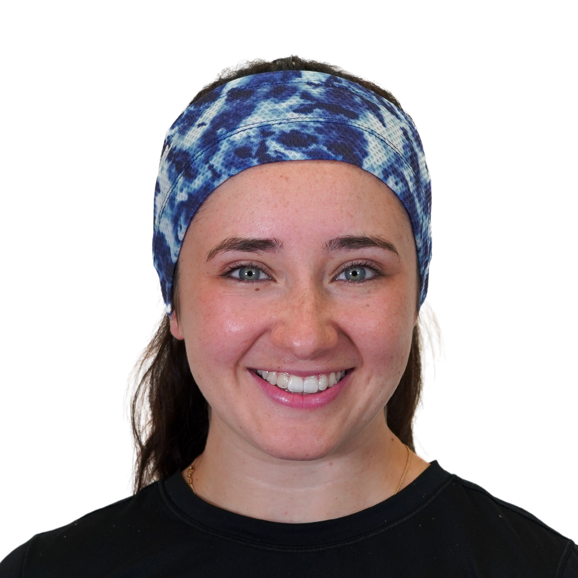 Tie Dye Midnight Blue Mesh